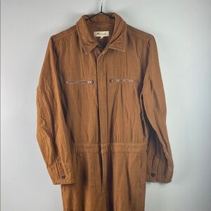 Madewell Brown Jumpsuit Small S
